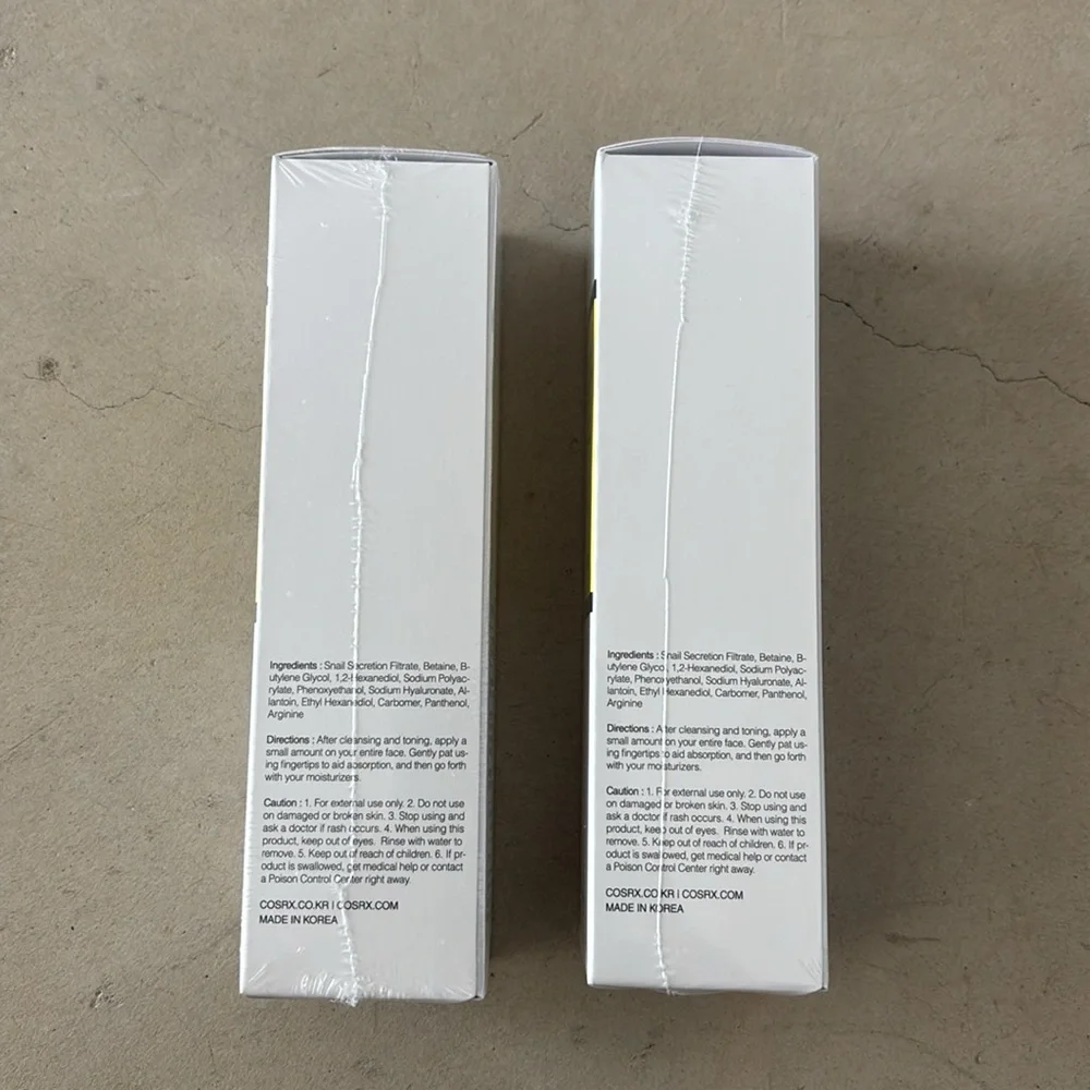 New, Sealed COSRX Advanced Snail 96% Mucin Power Essence Bundle